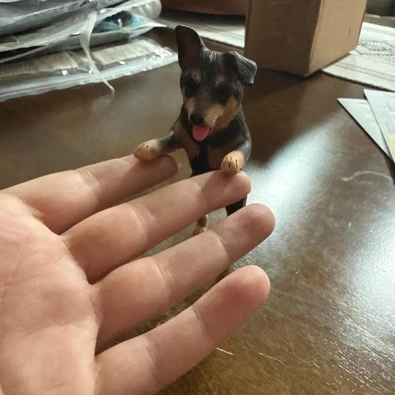 Customer photo review of Custom Handmade Polymer Clay Pet Figurine