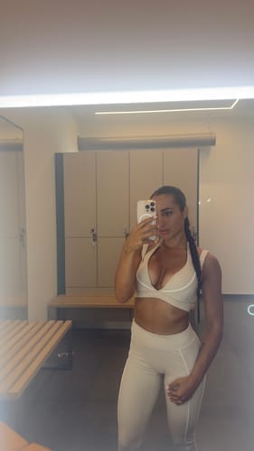 Customer photo review of Enliven סט חזיית ספורט כתפיות מתכווננות ושורט מתקפל