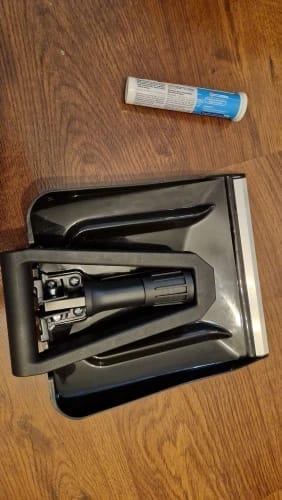 Customer photo review of Folding Snow Shovel - Compact Multi-Purpose Shovel