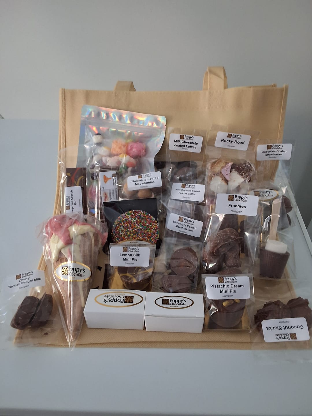 Customer photo review of Poppy's Deluxe Show Bag