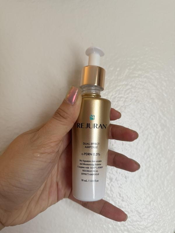Customer photo review of Rejuran Dual Effect Ampoule