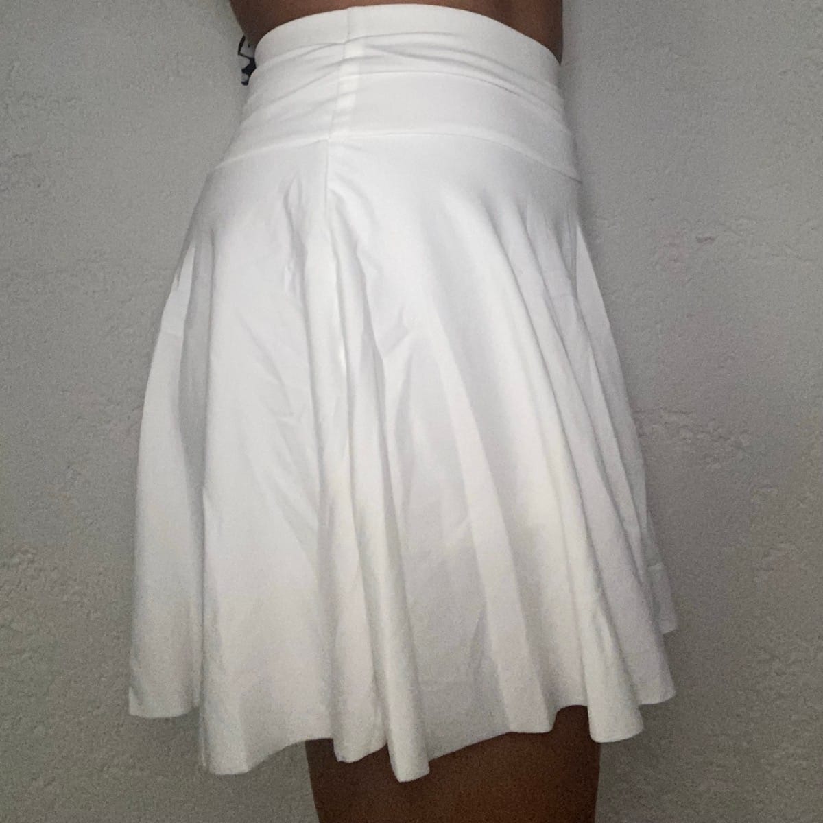 Customer photo review of Jupe-short de sport plissée avec poche