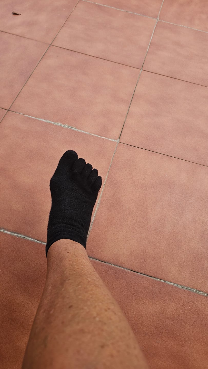 Customer photo review of Calcetines 5dedos- Tobilleros