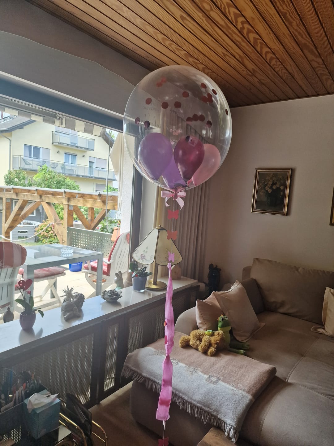 Customer photo review of Alles liebe Designer Ballon