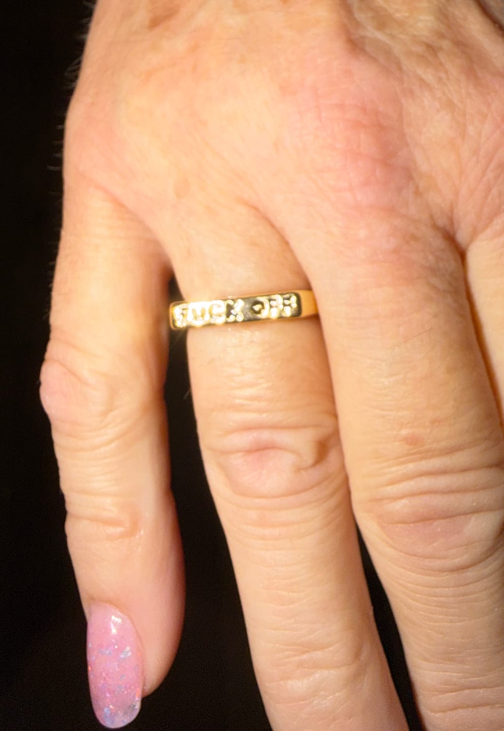 Customer photo review of Talk To The Ring