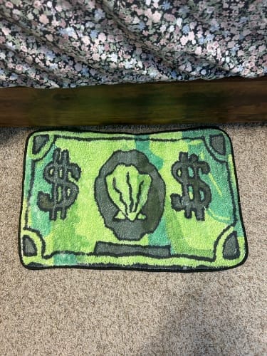 Customer photo review of Decorative Door Mat - Coin Pattern Anti-Slip Mat