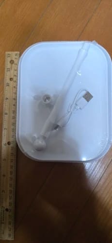 Customer photo review of LED Vanity Mirror – Touch Control Desktop Dressing Mirror