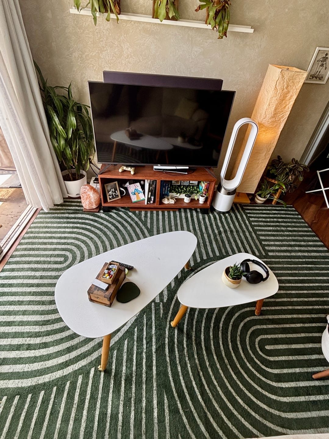 Customer photo review of Echo Washable Area Rug - Green