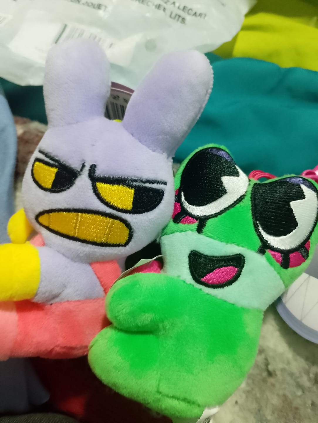 Customer photo review of Jax & Ribbit Magnetic Plush Keychains