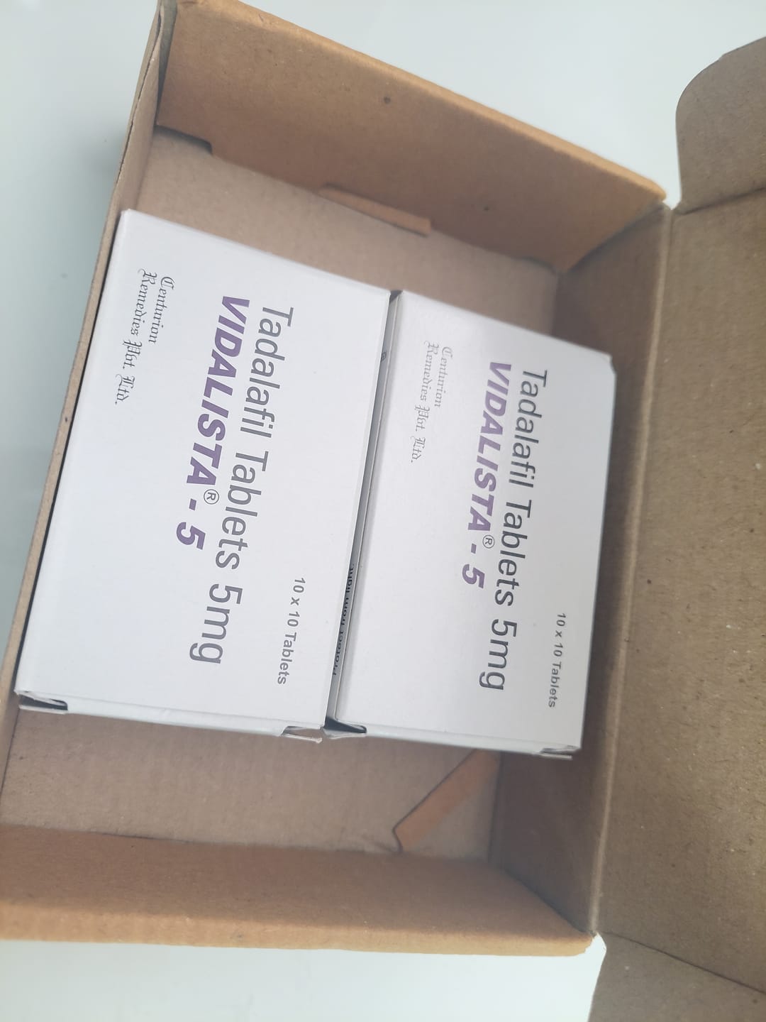 Customer photo review of [비달리스타] 5mg  / 시알리스 제네릭 (구구정 복제약)