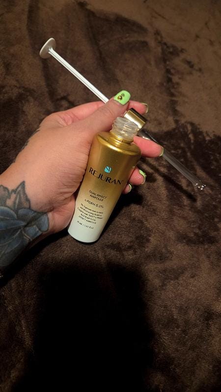 Customer photo review of Rejuran Dual Effect Ampoule