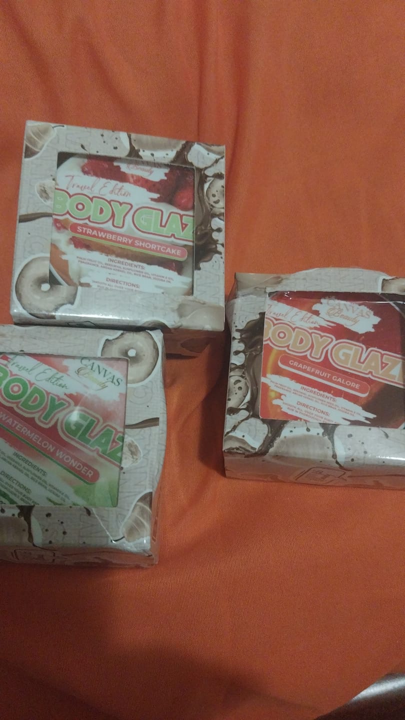 Customer photo review of (NEW) TRAVEL GLAZE: WATERMELON WONDER