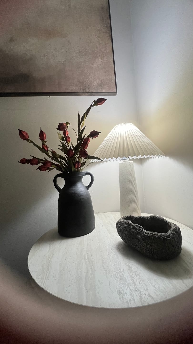 Customer photo review of Lantern Bud Luxe Bush | Burgundy PRE ORDER