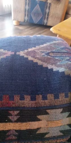 Customer photo review of Floral Welcome Mat - Graphic Anti-Slip Small Mat