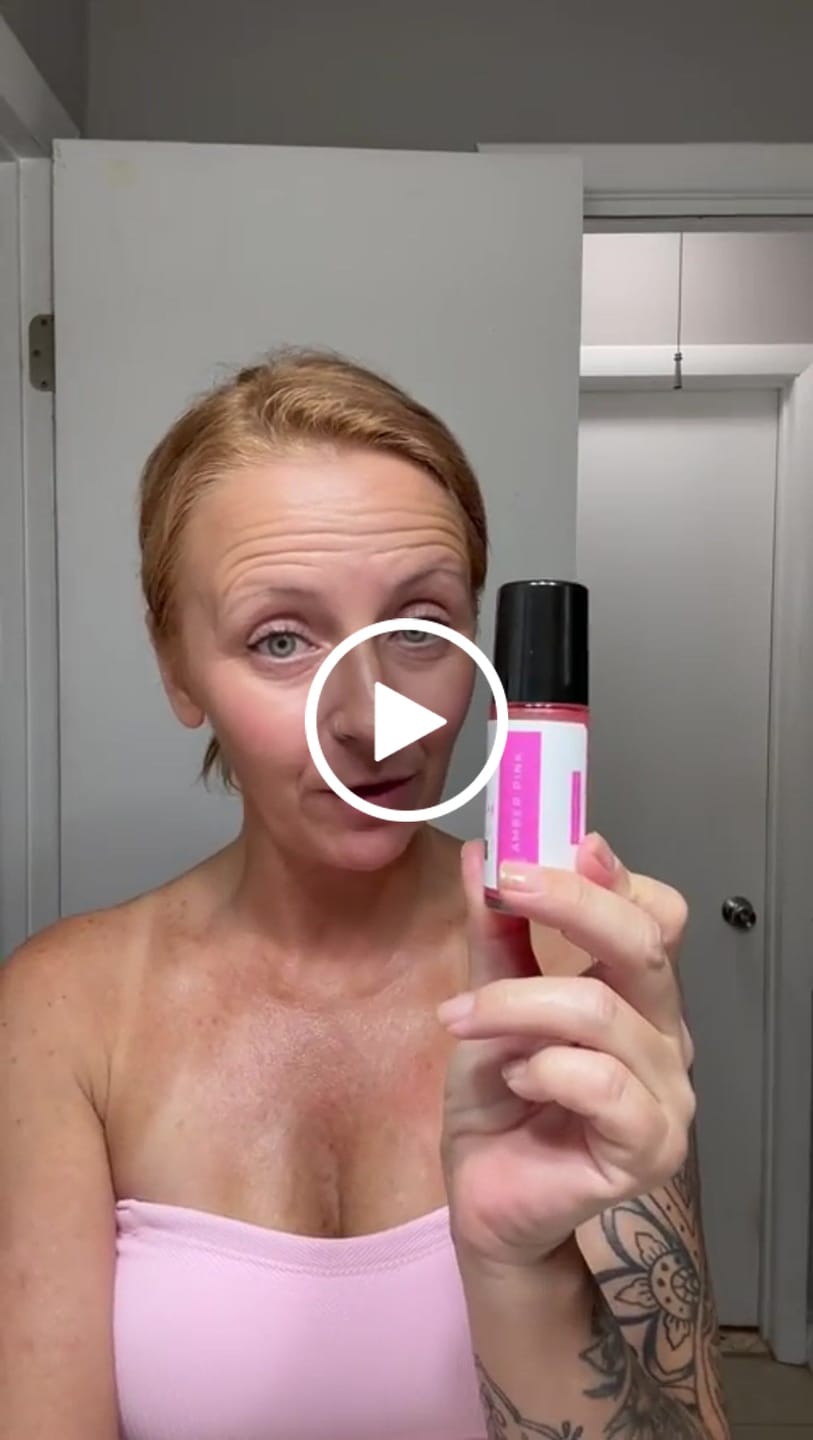 Customer video review of Amber Pink Fragrance Oil 30 ML - For Women