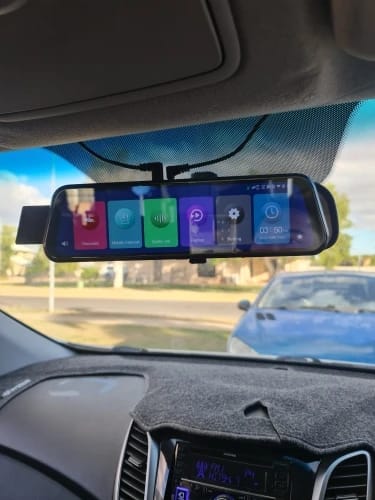 Customer photo review of Dashcam Retrovisor 1080P con Cámara Trasera