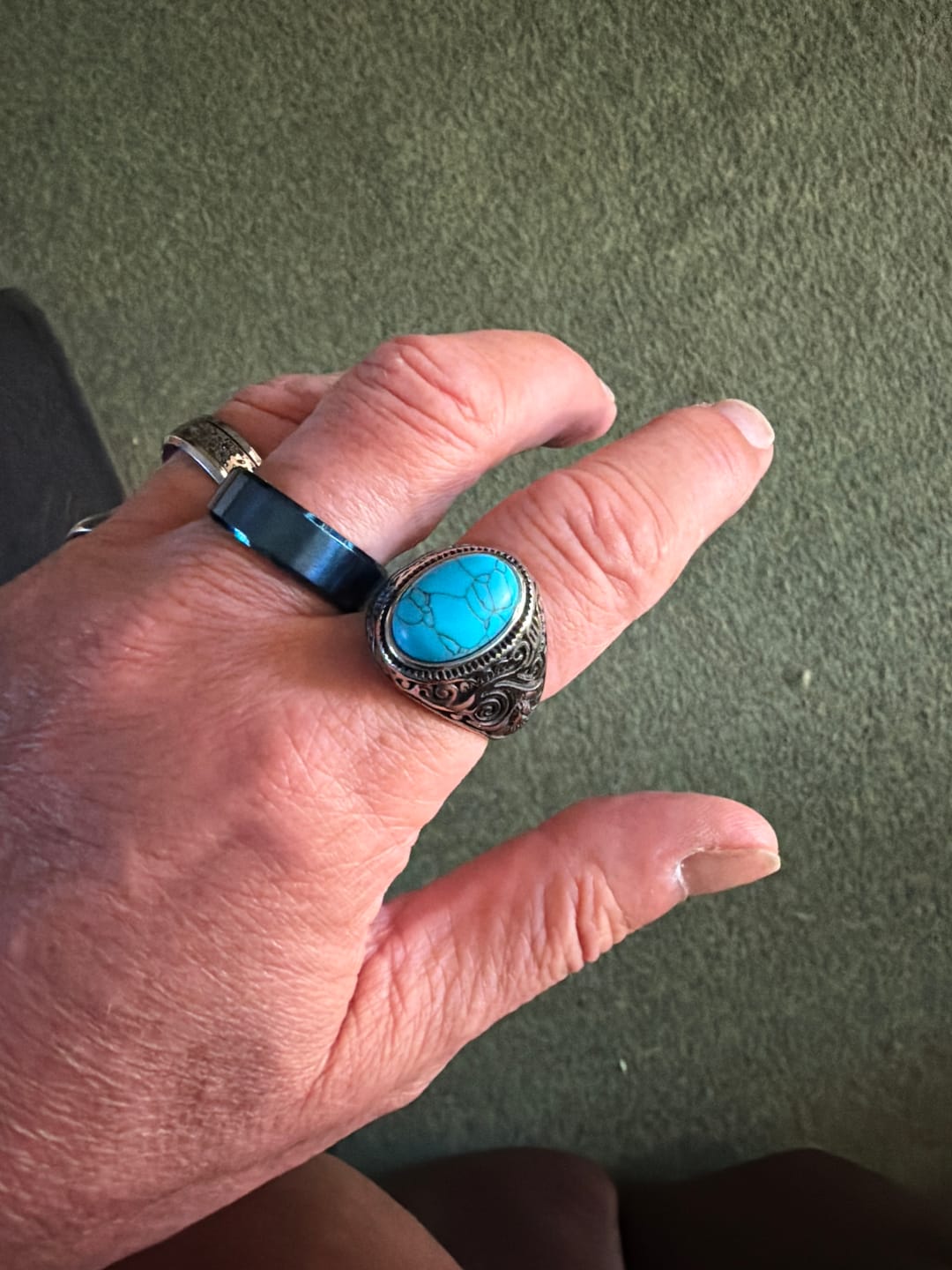 Customer photo review of BLUE EYES.