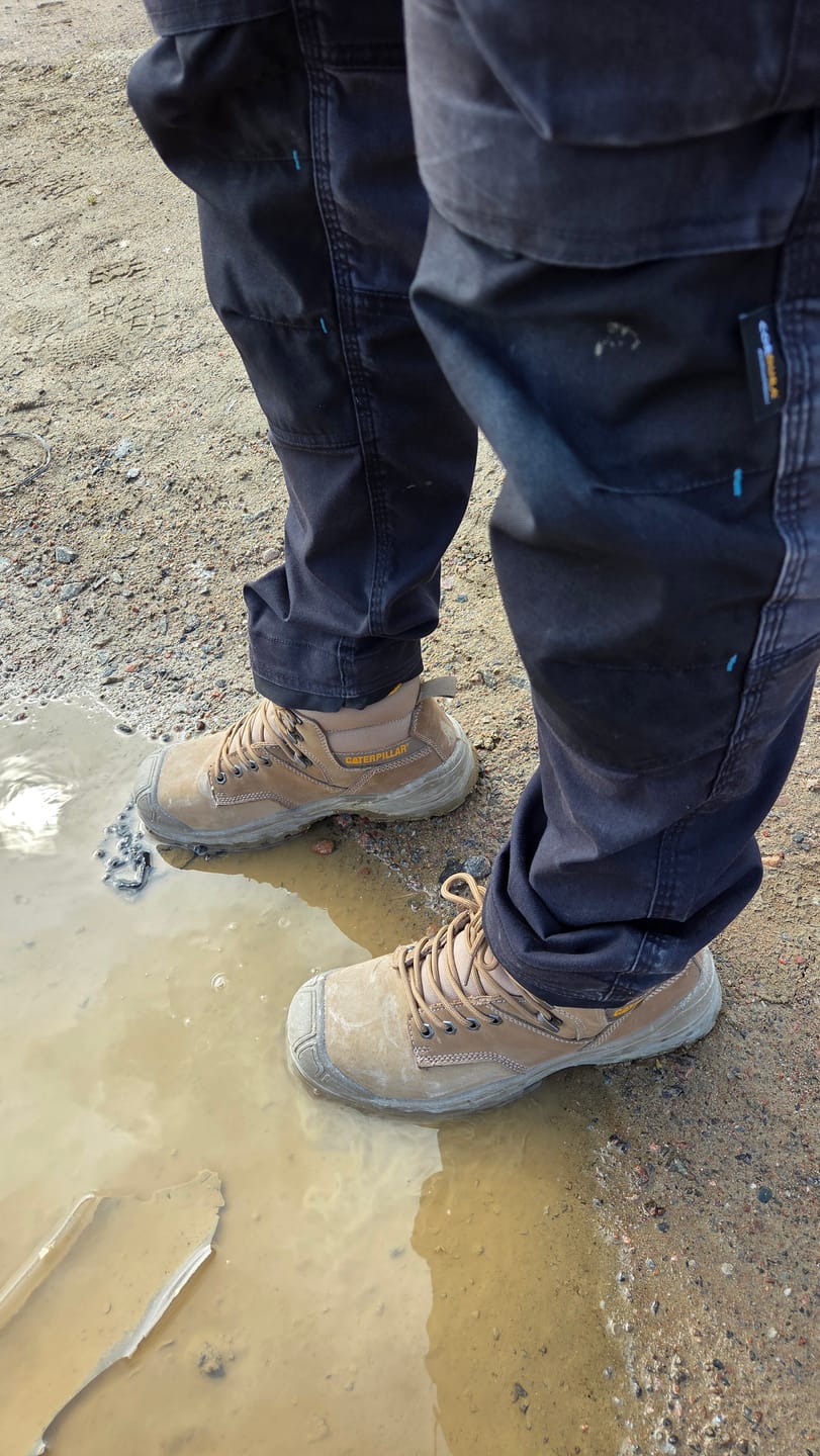 Customer photo review of Zues Safety Boot S3 Stone