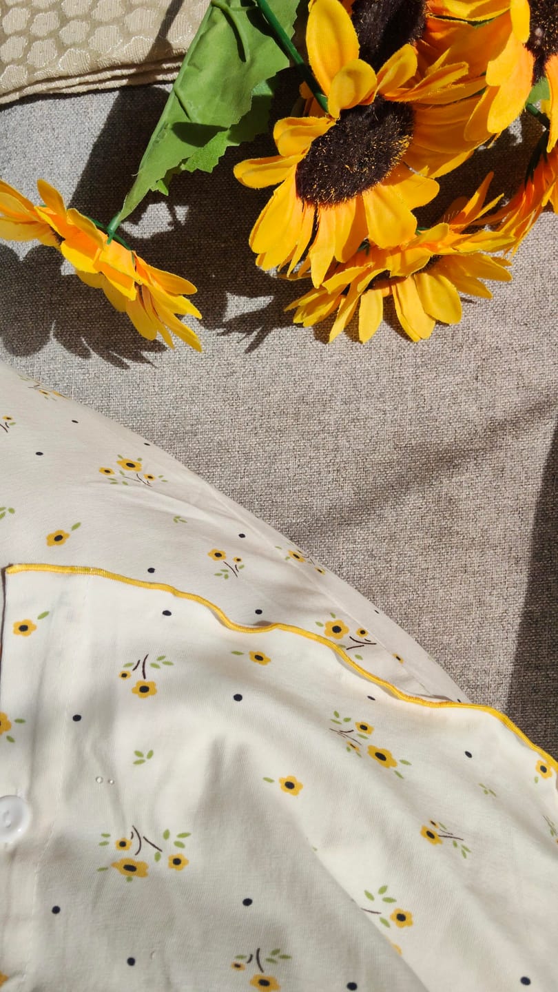 Customer photo review of Sunflower Bloom Pajama