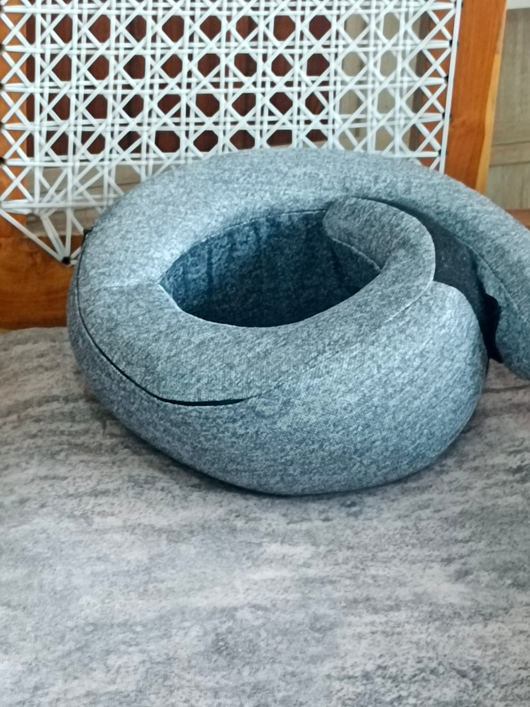 Customer photo review of 360° Neck Support Pillow