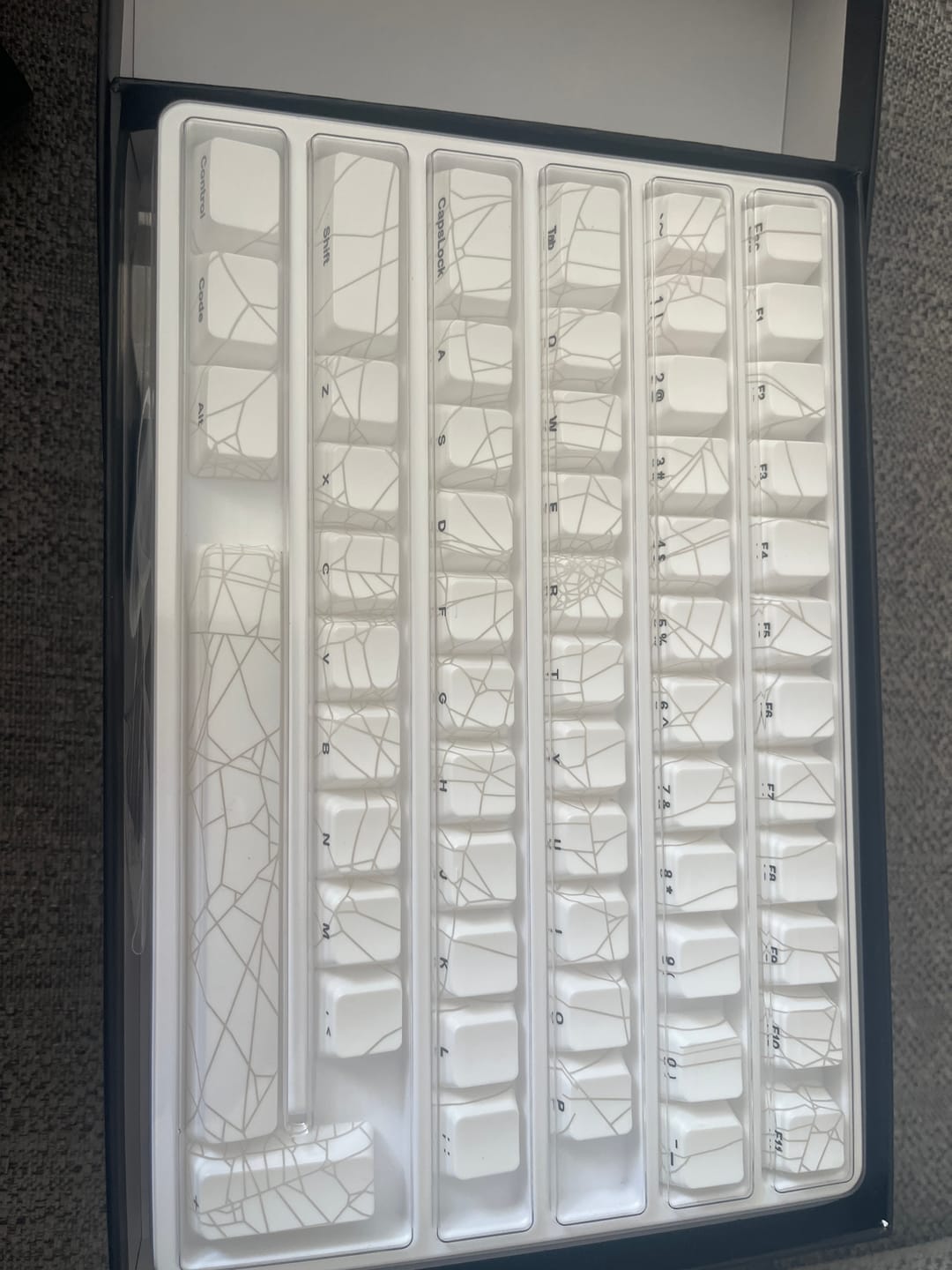 Customer photo review of XVX Spider Web Tuş Takımı