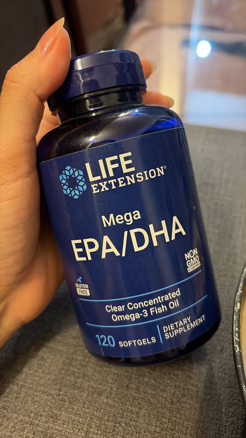 Customer photo review of Omega 3 Mega EPA/DHA