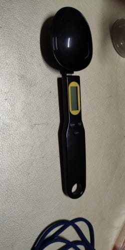 Customer photo review of Digital Spoon Scale – Adjustable Kitchen Measuring Tool