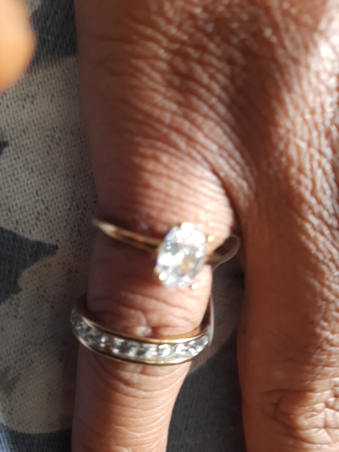 Customer photo review of Eternity Ring