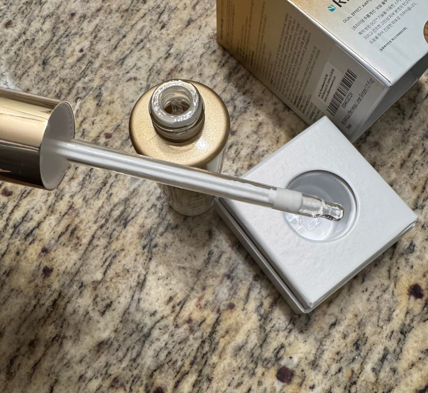 Customer photo review of Rejuran Dual Effect Ampoule