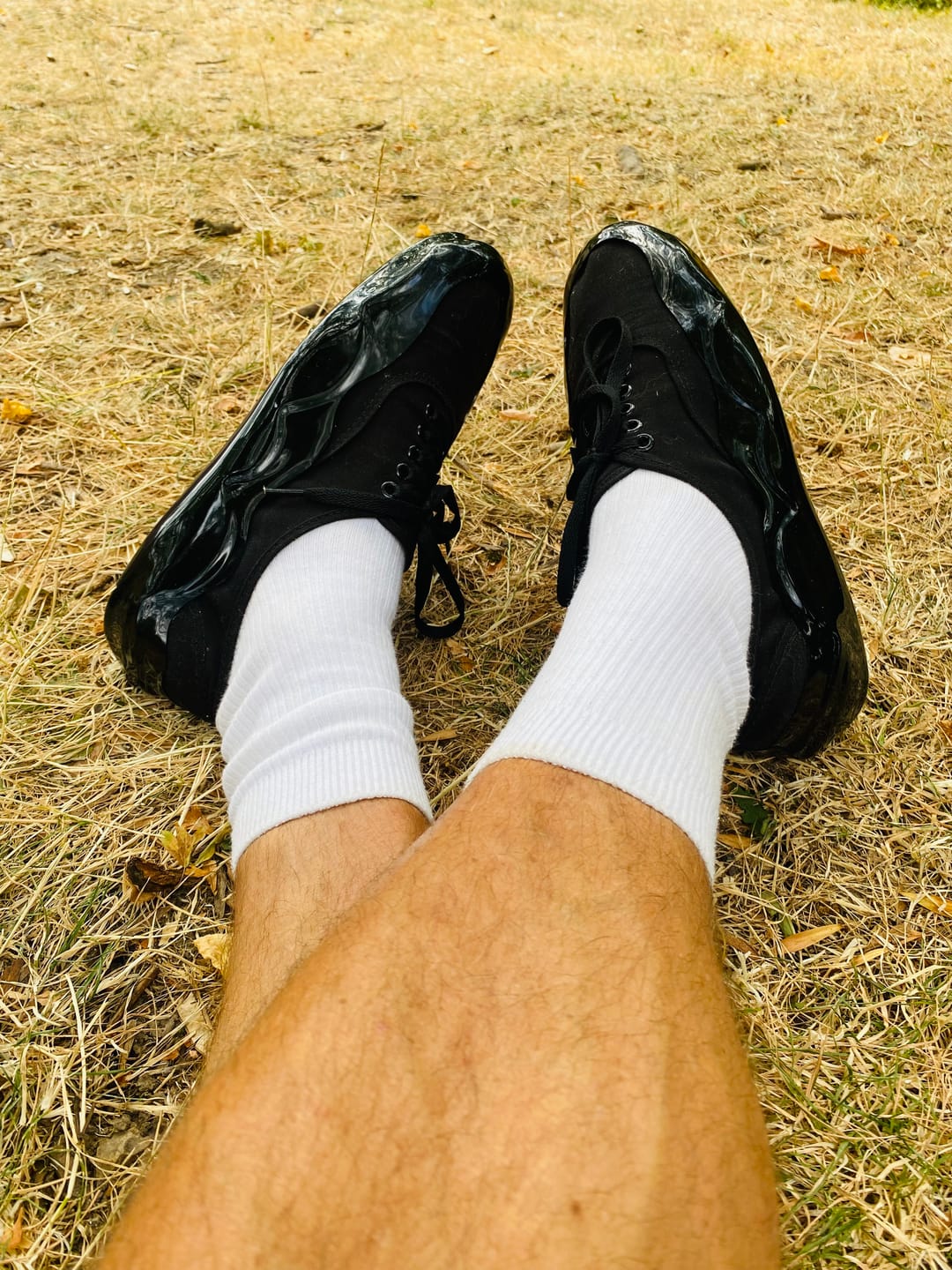 Customer photo review of GLIDE SOLES ICY BLACK