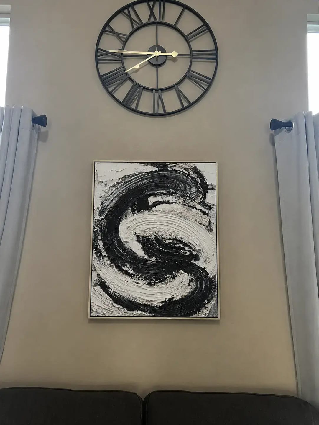 Customer photo review of Contemporary Minimalist Art #CXV031