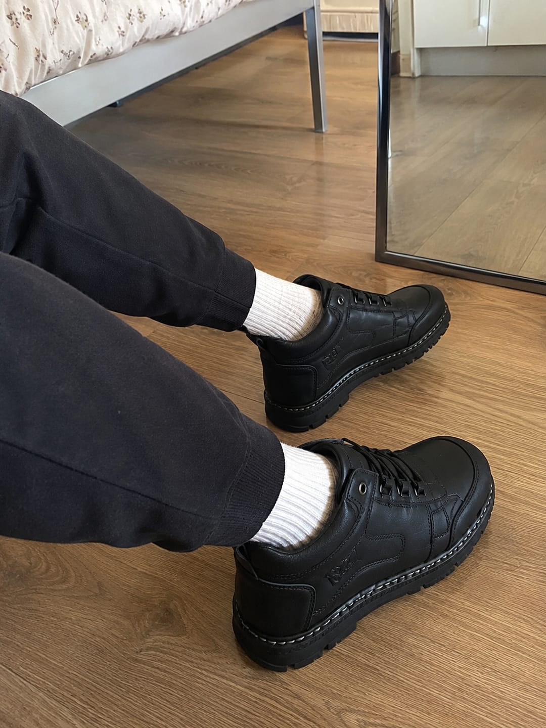 Customer photo review of Orthopedische premium leren laarzen
