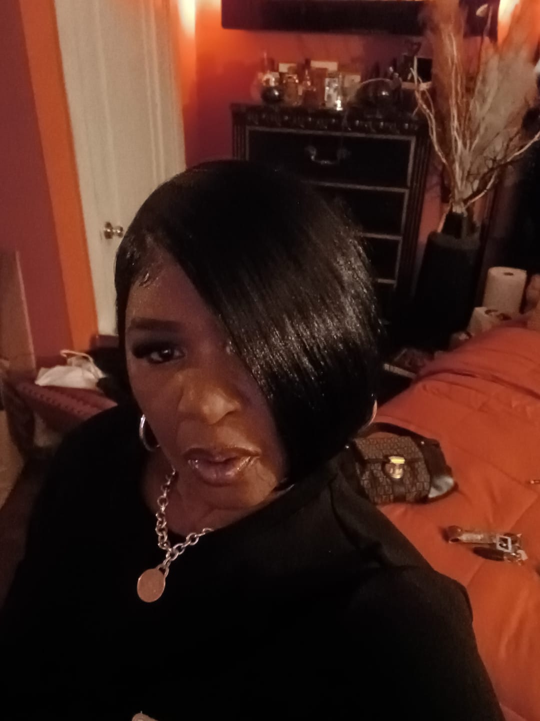 Customer photo review of Mayde Beauty Refined HD Lace Front Wig – Ophelia | HD Transparent Lace Wig