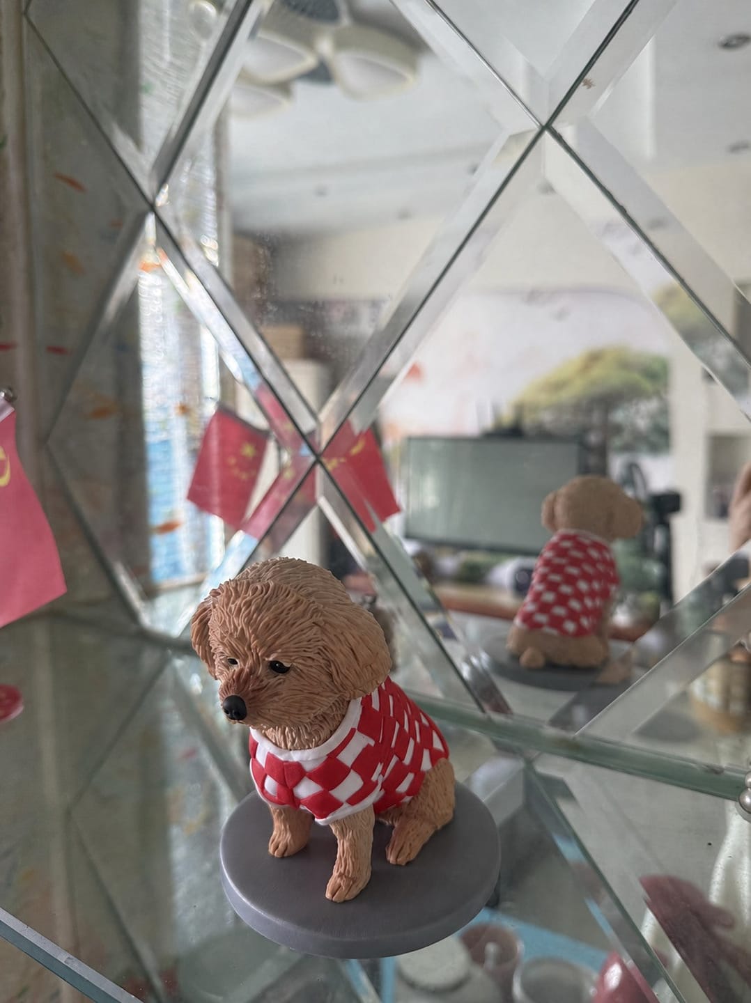 Customer photo review of Custom Handmade Polymer Clay Pet Figurine