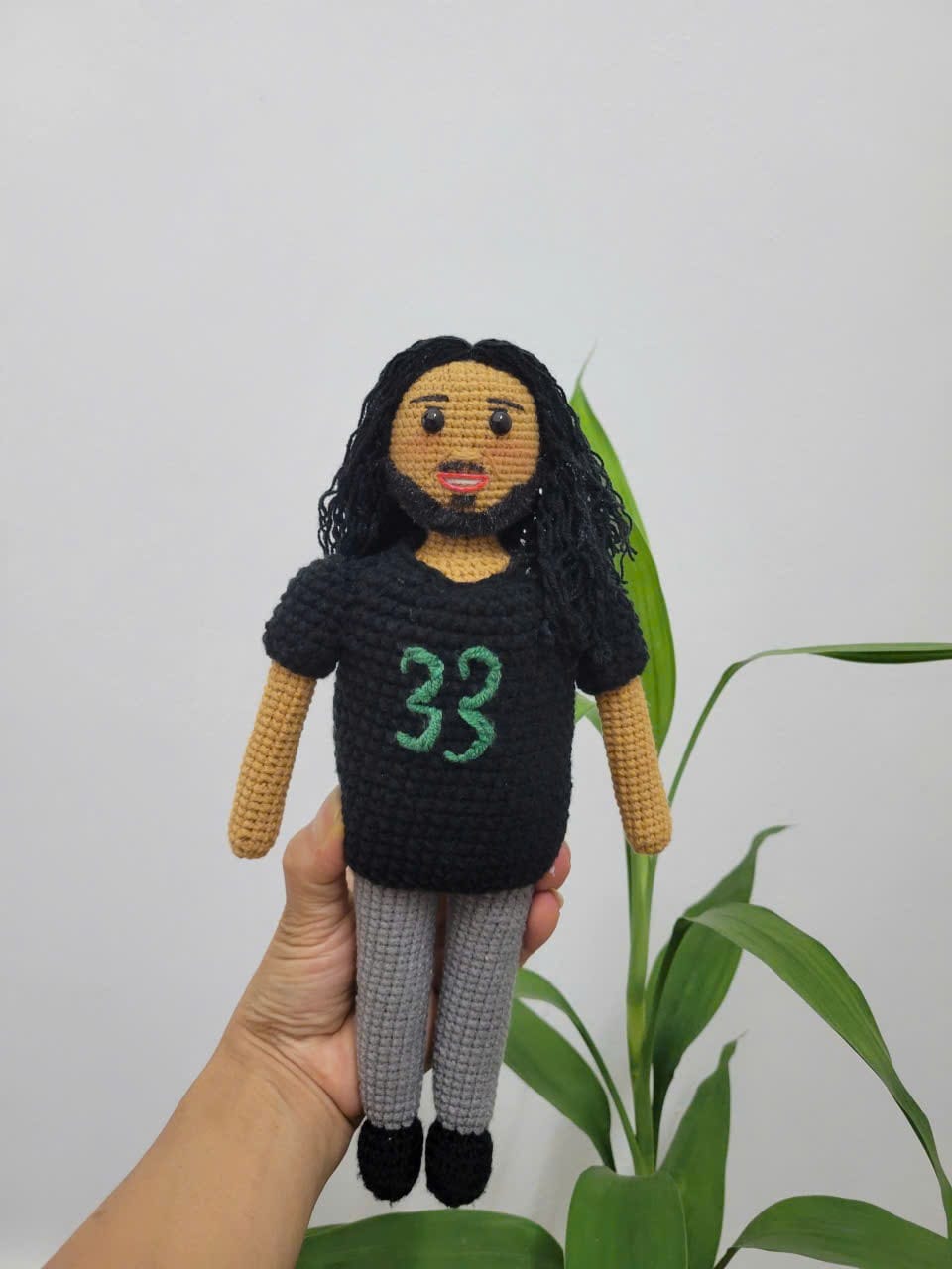 Customer photo review of Tranquil® - Personalized Crochet Doll (Bigger sizes)
