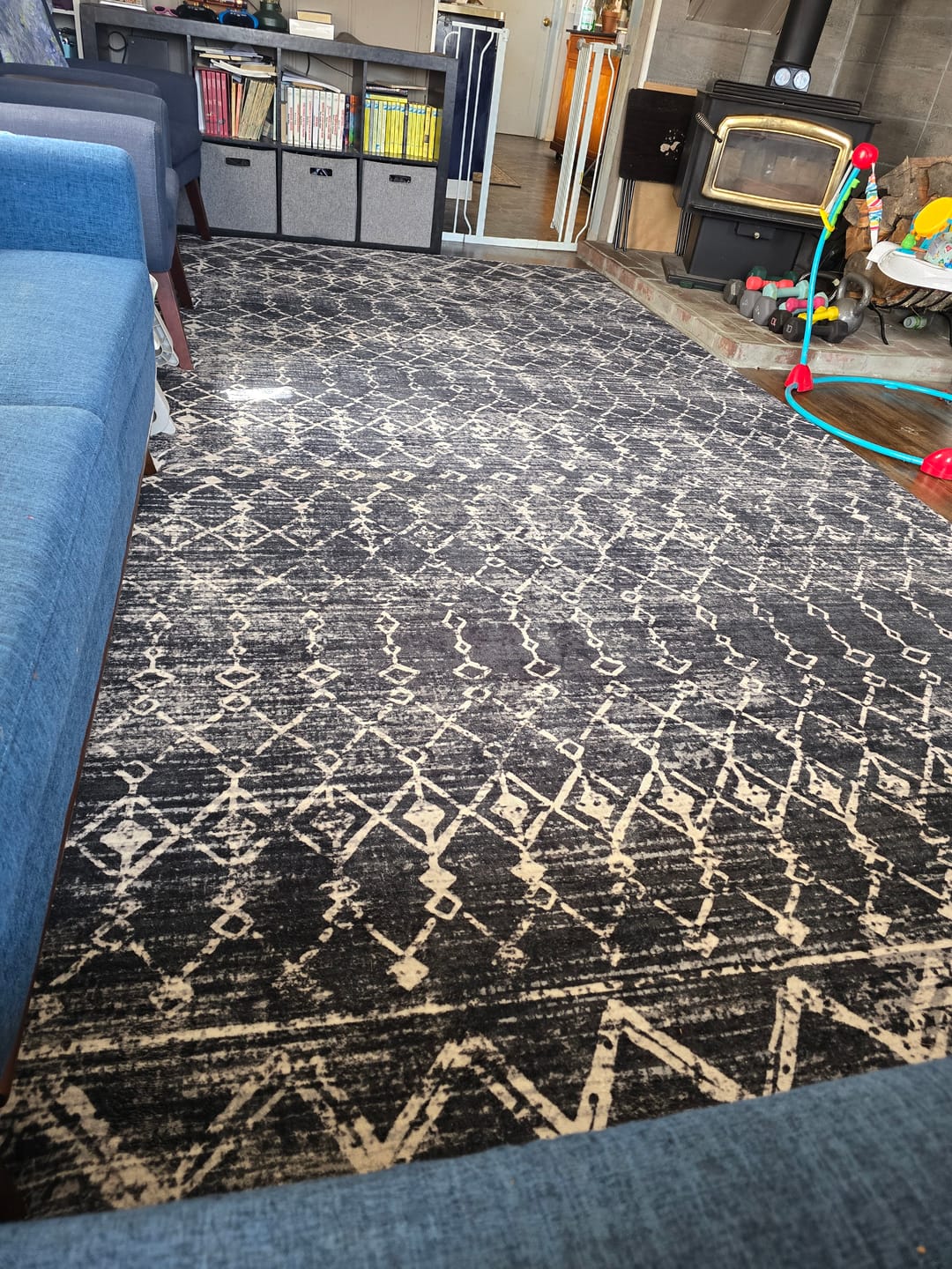 Customer photo review of Designer Relax Mat - 1.4" Thick Foam Base