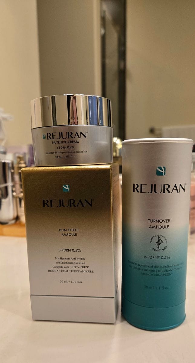 Customer photo review of Rejuran Dual Effect Ampoule