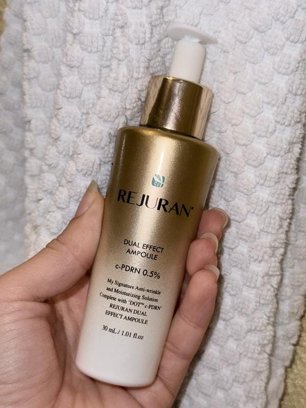 Customer photo review of Rejuran Dual Effect Ampoule