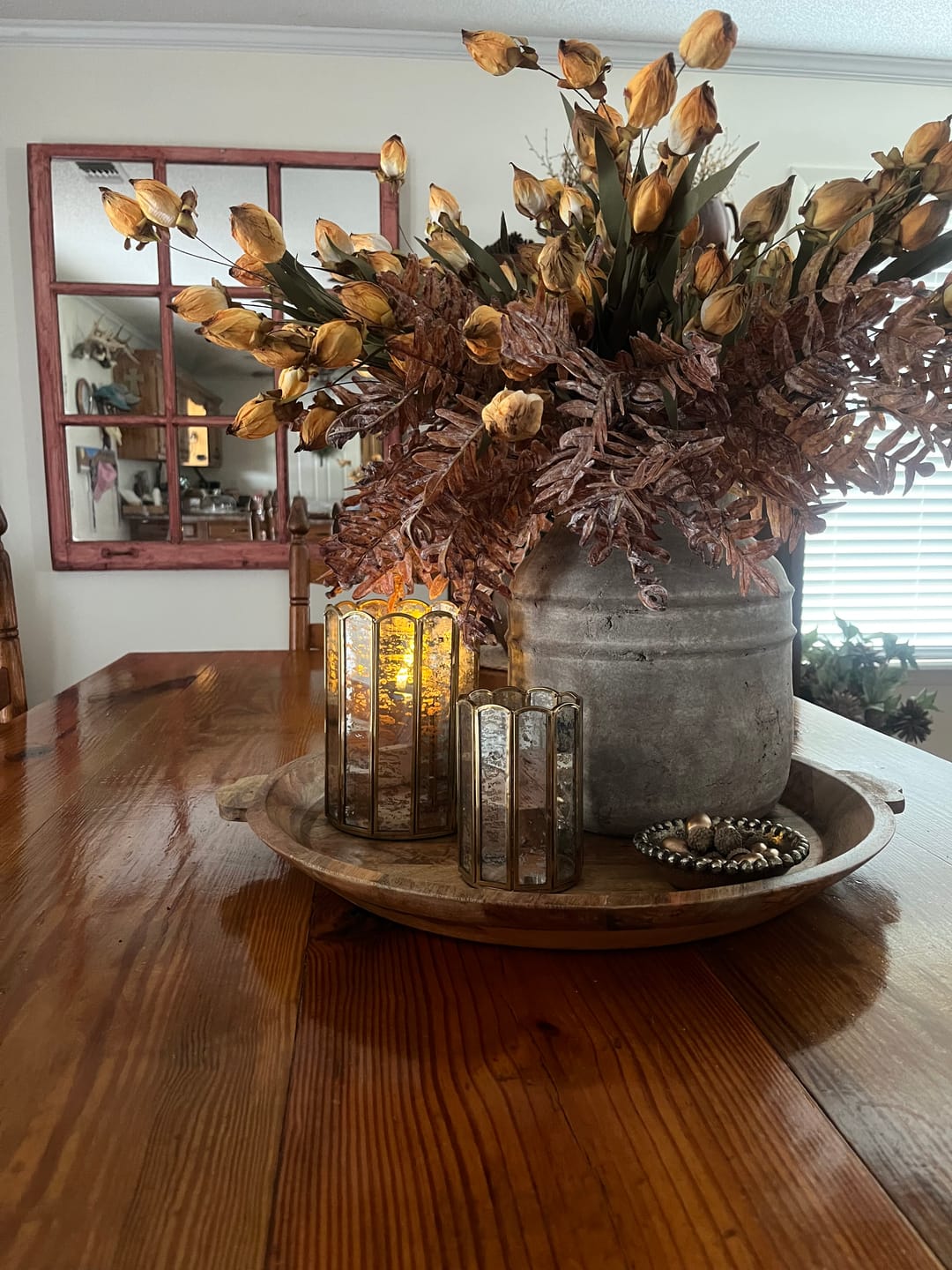Customer photo review of Ava Whitewash Vase