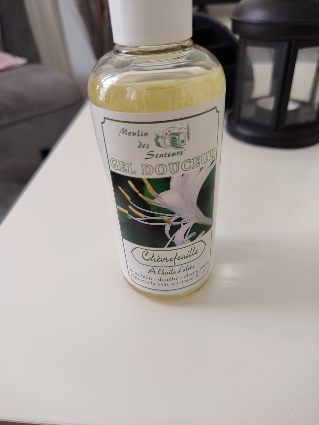 Customer photo review of Gel Douche au Chèvrefeuille 200ml