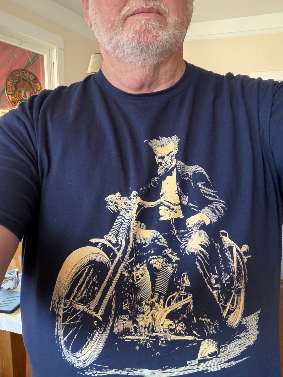 Customer photo review of ABE LINCOLN REBEL 1 T-Shirt US