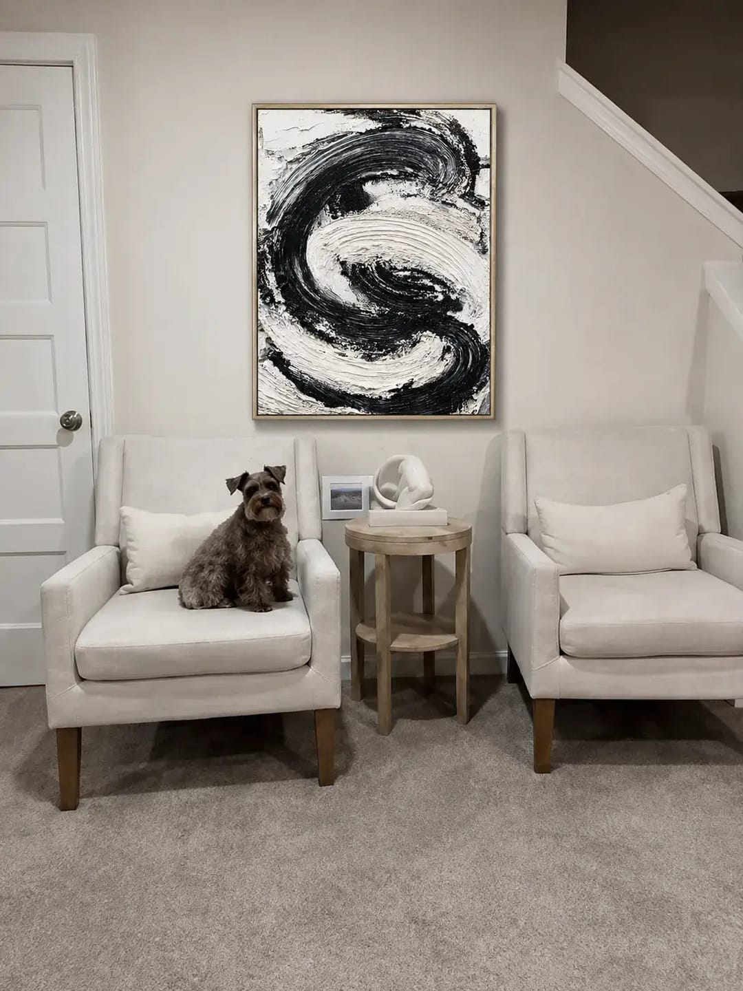 Customer photo review of Contemporary Minimalist Art #CXV031