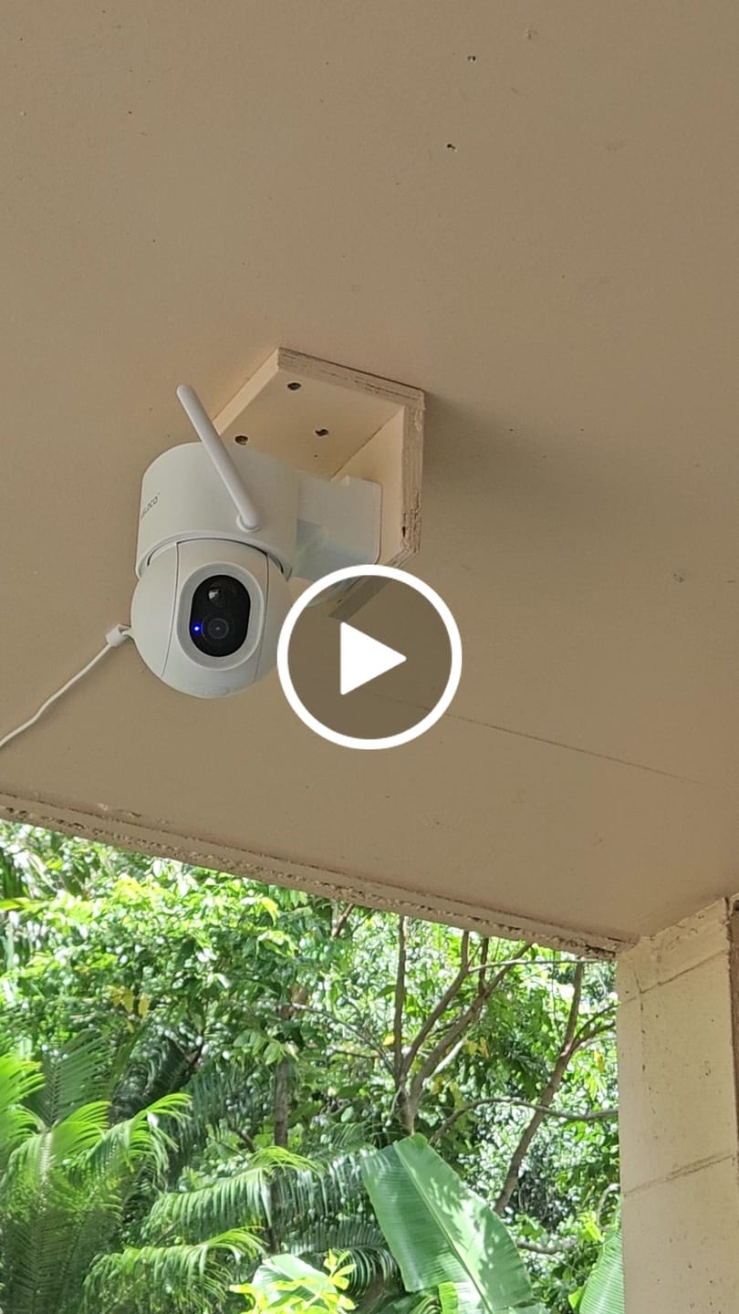 Customer video review of Solar Camera Pro 3.0 WIFI®
