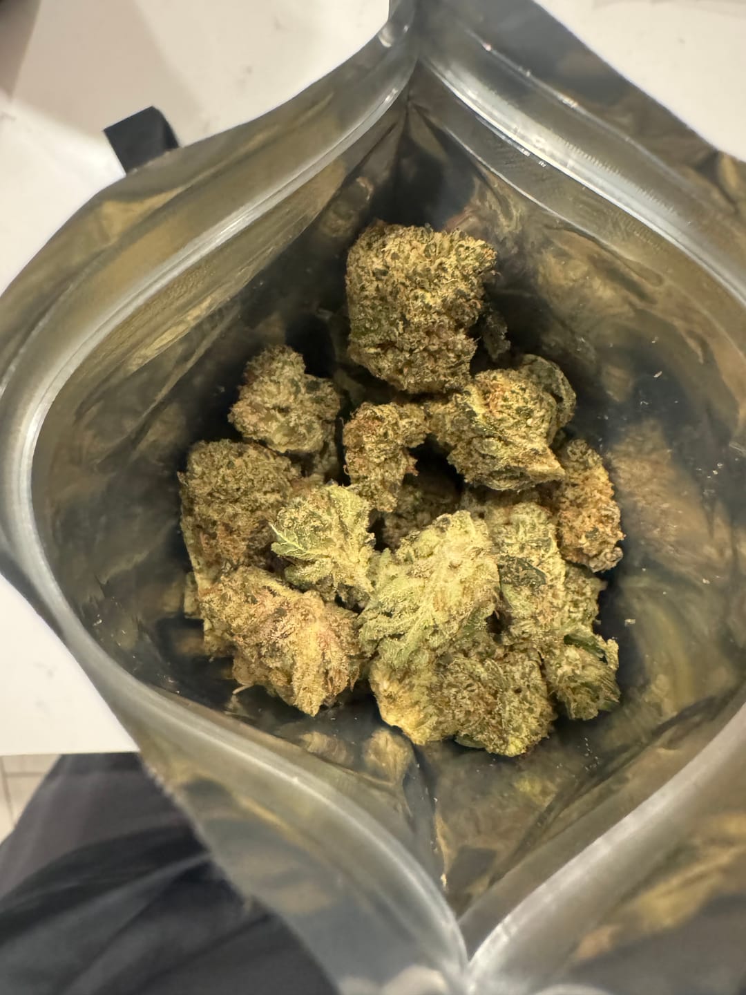 Customer photo review of Georgia Pie THCA Flower (Budget)