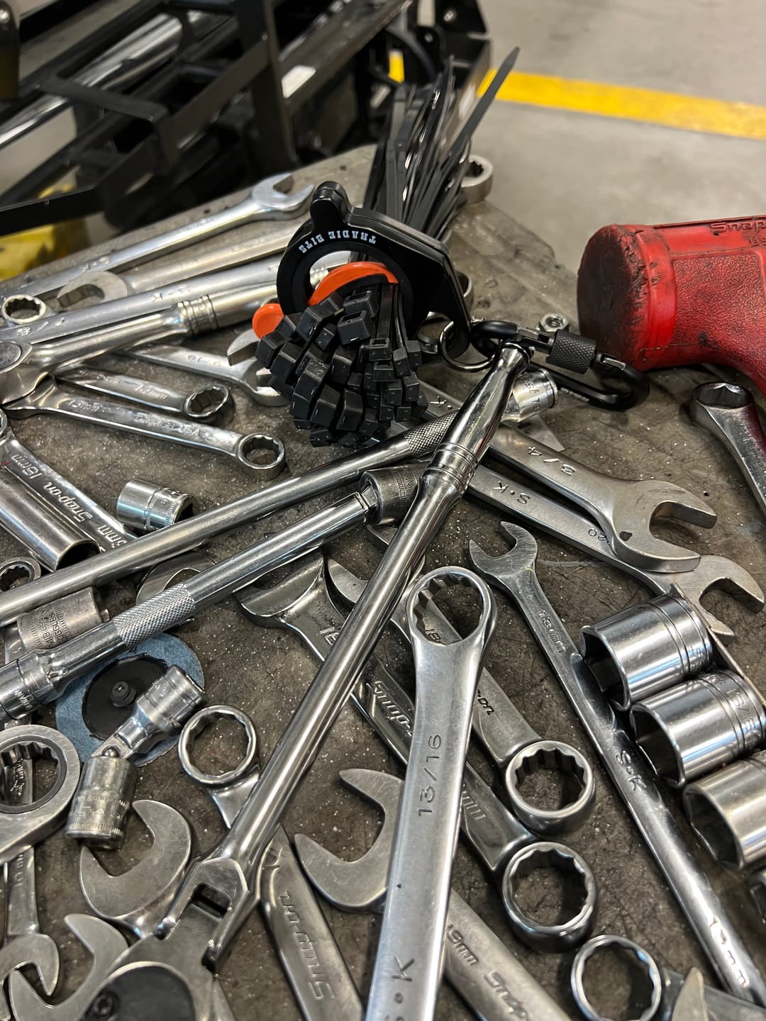 Customer photo review of Aluminium Cable Tie Holder