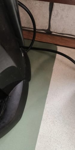 Customer photo review of Diatomite Kitchen Mat - Fast-Drying Absorbent Pad
