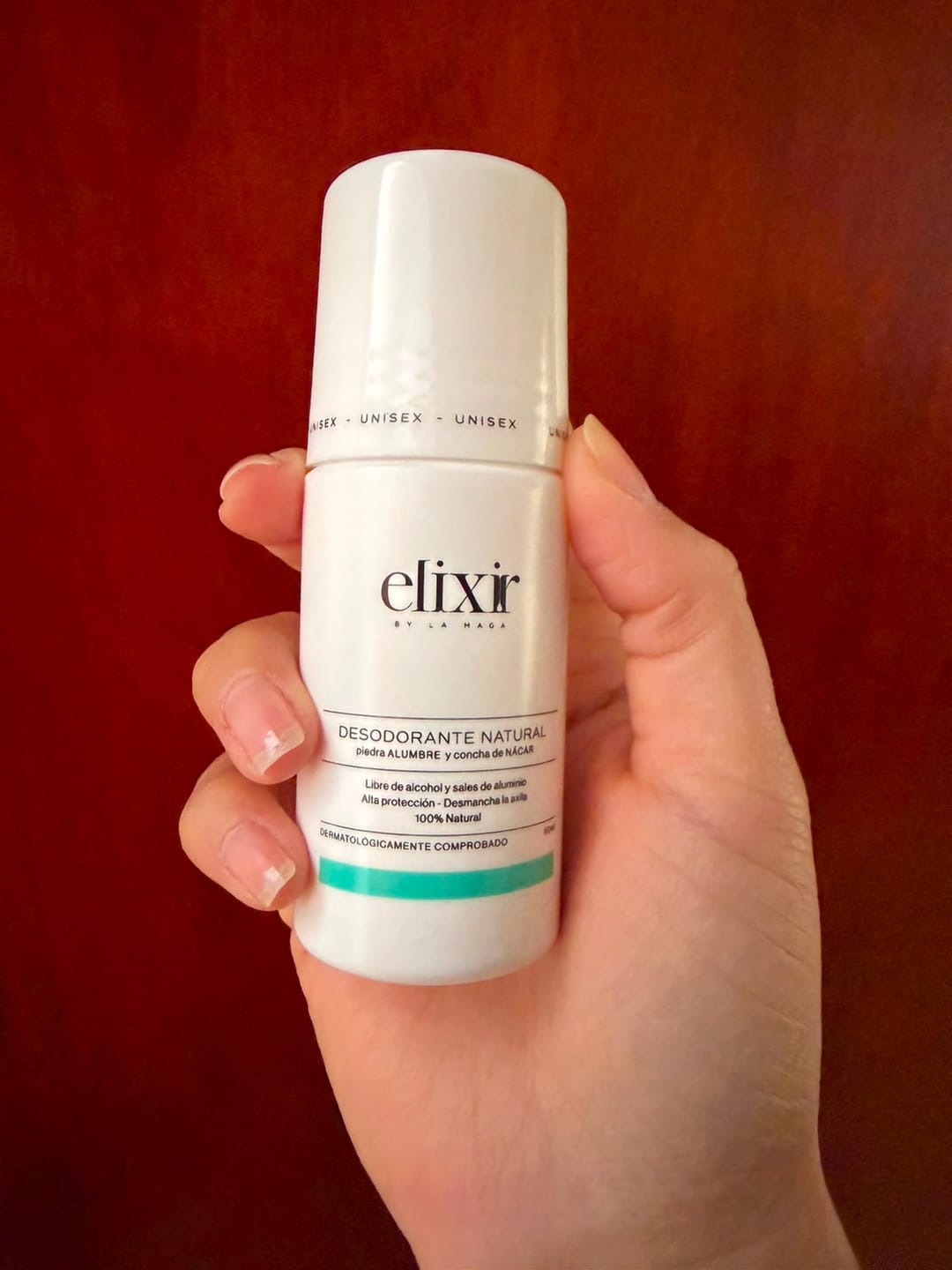 Customer photo review of Desodorante Natural Unisex