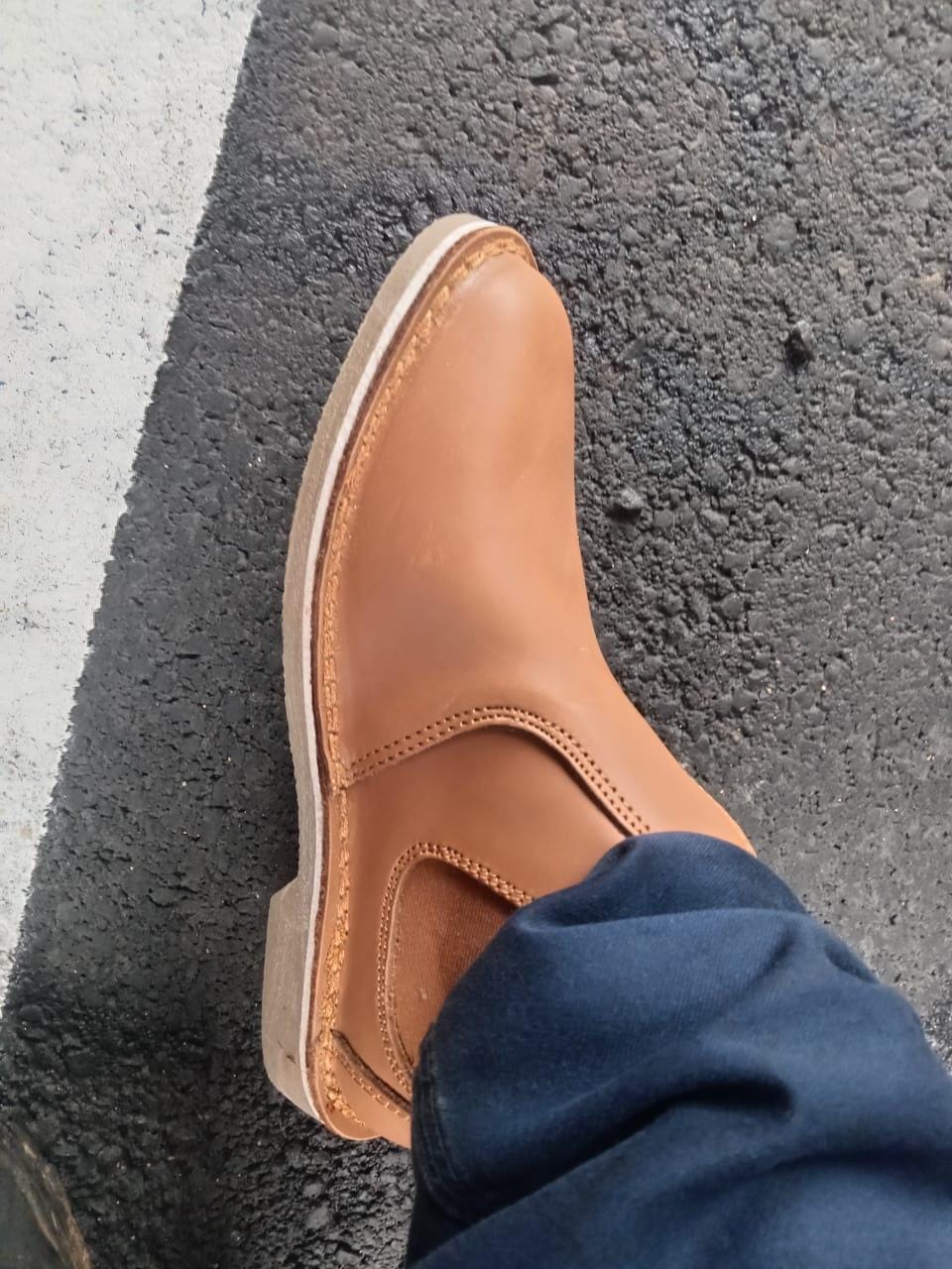 Customer photo review of Chelsea Vellies (Hunter Sole)