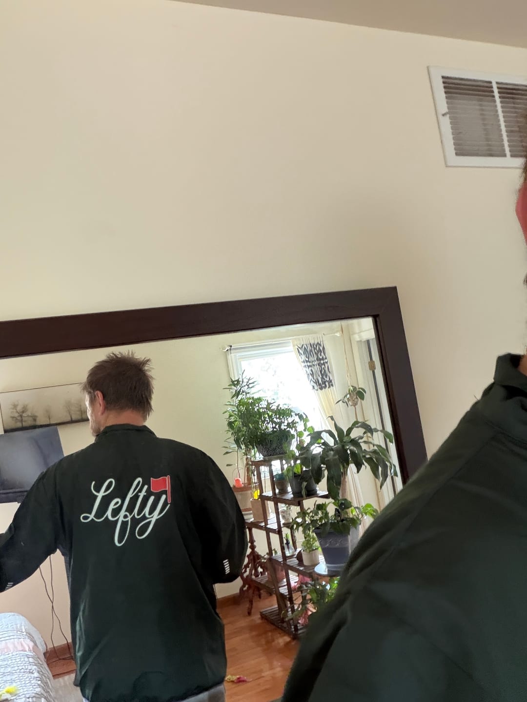 Customer photo review of The Lefty Golf Classic: Packable Jacket