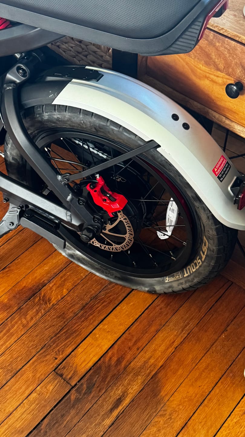 Customer photo review of Aotos Flux X26 Series eBike